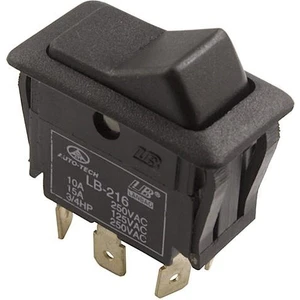 LB-216 On/off Anahtar 6 Pin - Siyah