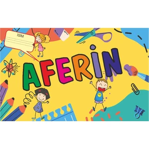 Aferin Öğrenci Başarı Kartı 25'li