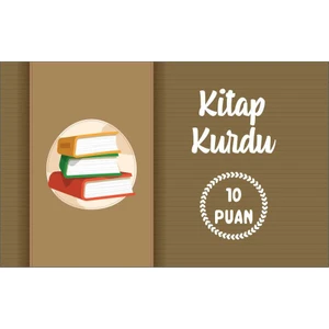 Kitap Kurdu Öğrenci Başarı Kartı 25'li