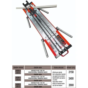 Gönen Döküm Faykes Plus Seramik Kesme Makinesi 120 cm