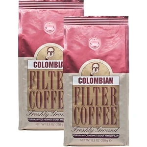 Kurukahveci Mehmet Efendi  Colombian Filtre Kahve 250 gr x 2 Adet
