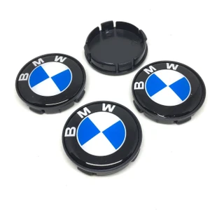 Jant Göbeği Bmw (69/65 65 mm Yuva) 4'lü Set Plasto Mavi