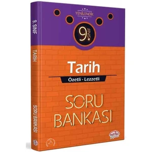 Editör Yayınları 9. Sınıf Tarih Özetli - Lezzetli Soru Bankası