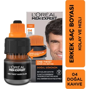 Men Expert One-Twist Erkek Saç Boyası Kahve 04