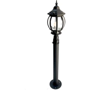 137 cm Sekizgen Direkli Bahçe Armatürü - Bahçe Lambası