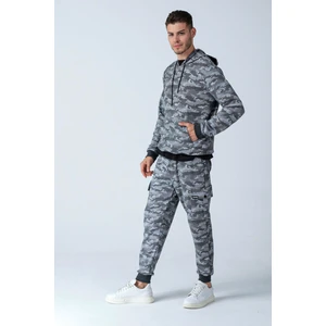 Alexander Gardi Kamuflaj Desenli Kapüşonlu Sweatshirt (E21-72100)