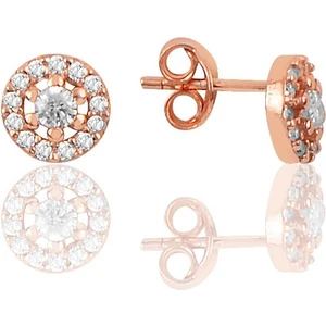 Söğütlü Silver Gümüş Pırlanta Modeli Küpe