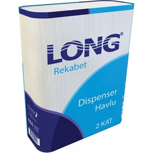 Dispenser Havlu Z Katlama Long Rekabet 110 Yaprak 12'li (Bir Koli)