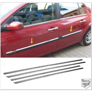 Renault Megane 2 Krom Yan Kapı Çıtası 4 Kapı 2004-2006 Arası P.çelik