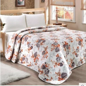 Lacasa Lüks Vizon Battal Boy 1080 Gri Battaniye 200X240 &hem Battaniye & Hem Yatak Örtüsü&