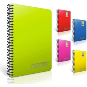 1348 Chromo Spiralli Pp Kapak A5 80 Yp Kareli Defter