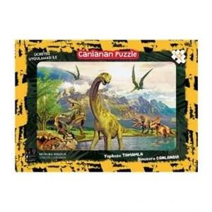 4 Boyut Yayınları Canlanan Diplocodus 72 Parça Puzzle