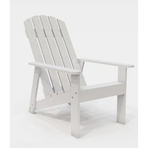 Ekopark Modern Ahşap Oval Adirondack Balkon, Bahçe Koltuğu
