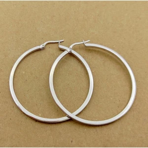 925 Gümüş Halka 925 Ayar Gümüş Küpe