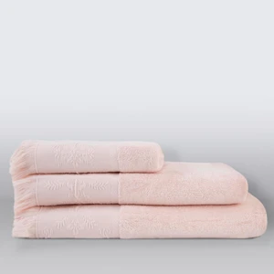 Irya İrya Nera %100 Pamuk Banyo Havlusu Pudra 90x150