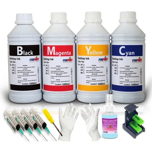 Canon Pixma E414 Yazıcılar İçin Kartuş Dolum Seti 4X1LT