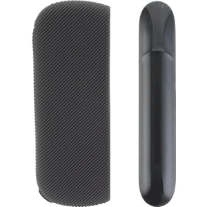 Iqos Kılıf Kauçuk 3.0 ve Yan Kapak Seti Black