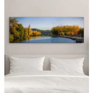 Bk Gift Yatak Odası Konseptli Panorama Kanvas Tablo 100X35CM-3
