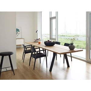 Geyik Mobilya Büyük Ahşap Ağaç Yemek Masası