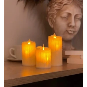 Hediye Deposu 3'lü LED Mum