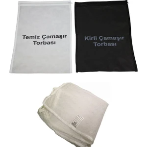 Kirli Torbası - Temiz Torbası - Çamaşır Filesi Askeri Set