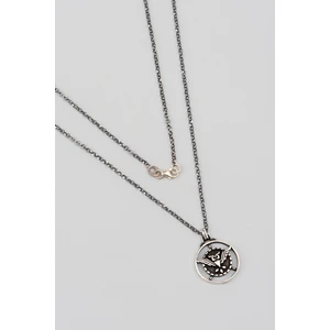 So CHIC Kuş Figürlü Gümüş Erkek Kolye