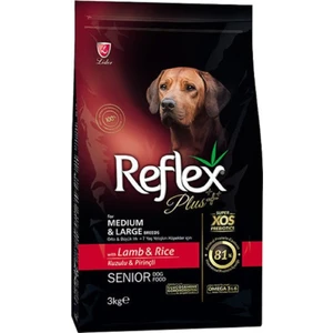Plus Kuzulu Senior Yaşlı Köpek Maması 3 kg