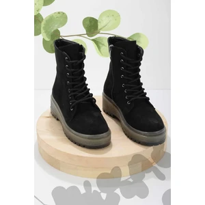 Siyah Süet  Kadın Bot & Bootie K026697440