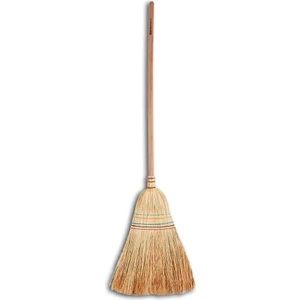 Ahşap Saplı Çalı Çırpı Bahçe Çöpçü Süpürgesi  - 1.50 Cm.