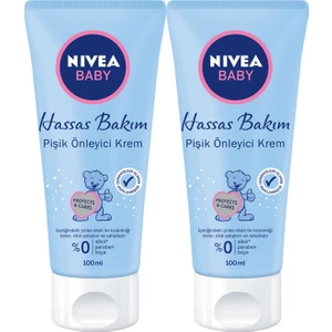 Nbaby Pişik Önleyici Krem Hassas Ciltler İçin 100 ml İki Tüp Set