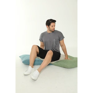 Birşen Tekstil Erkek Şortlu Pijama Takımı