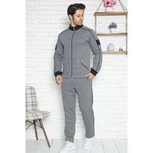 Birşen Tekstil Erkek3 Iplik Kumaş Kışlık Pijama Takımı