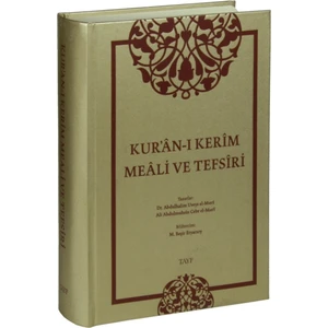 Kur’an-I Kerim Meali ve Tefsiri (Orta Boy) - Abdulhalim Uveys El-Mısri
