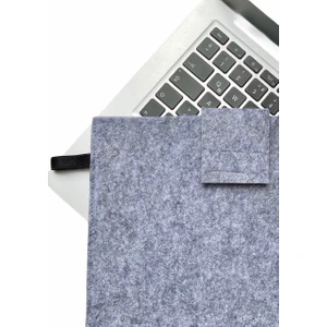 Handmade MacBook Pro Kılıf Çanta 16'' Için Gri