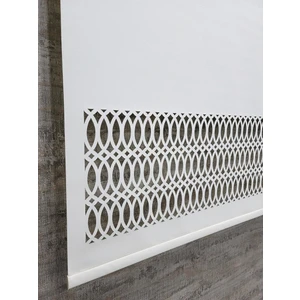 Stor Perde Desenli Lazer Kesim Kalın Kumaşlı Krem ML103