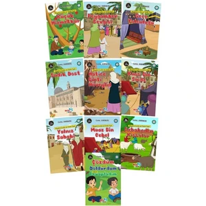 Hikayelerle Çocuklar İçin Sahabe Hayatı Set (10 Kitap Takım) - Cuma Karakoç