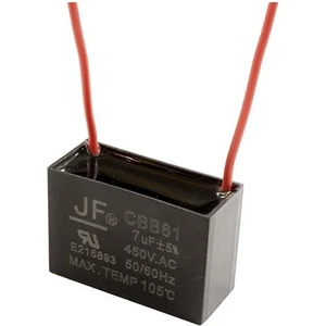 7uf 450V Kablolu Kutulu Daimi Kondansatör