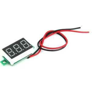 Mini Voltaj Göstergesi Kırmızı 2.5V - 30V Voltmetre