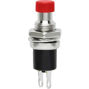 DS-110 7mm Push Buton - Kırmızı IC-177
