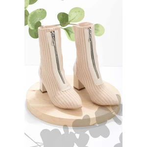 Bej Triko  Kadın Bot & Bootie K02990100282