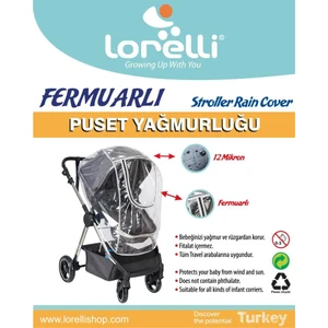 Travel Sistem Fermuarlı Bebek Arabası Yağmurluğu