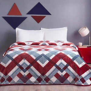 Leon Tek Kişilik Battaniye Kırmızı