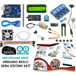 Arduino Akıllı Sera Proje Seti - Meb Robot Kodlama Dersi Hazırlık Seti No:5