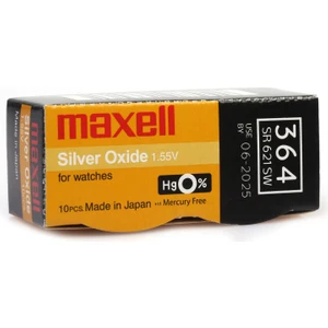 364 SR621SW Alkalin Hafıza Saat Pili 10 Adet
