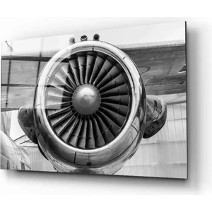 Aras Glass Art Uçak 4 Cam Tablo