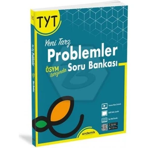 Endemik Yayınları TYT Yeni Tarz Problemler Soru Bankası Ciltsiz 144 Sayfa Üniversiteye Hazırlık İçin