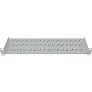 19'' Önden Bağlamalı 1u D=150 mm Gri Çelik 2 Noktadan Bağlantılı Kabinet Rafı RAL7035