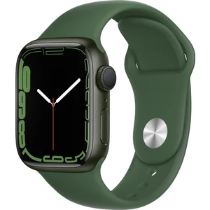 Watch Seri 7 Gps, 41MM Yeşil Alüminyum Kasa ve Yeşil Spor Kordon - Regular MKN03TU/A