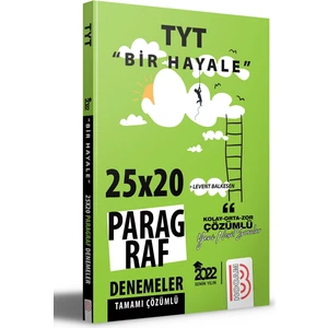 Benim Hocam Yayınları TYT Bir Hayale Serisi Paragraf Denemeleri