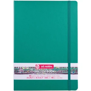 Art Creation Sketchbook Sert Kapak Eskiz Defteri 80 Yaprak 140 gr 21 x 29,7 cm Forest Green